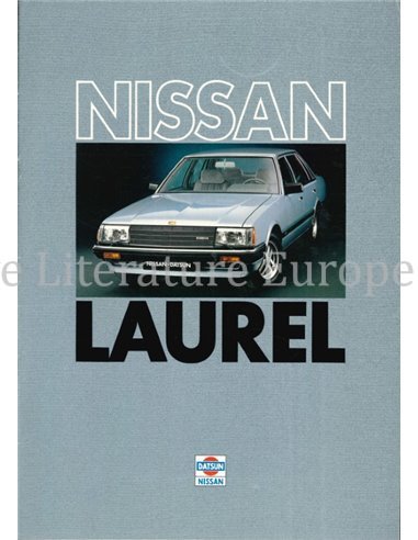 1983 NISSAN LAUREL BROCHURE GERMAN