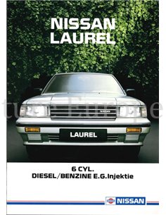 1987 NISSAN LAUREL BROCHURE NEDERLANDS