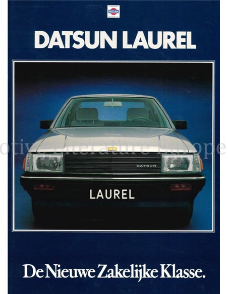 1981 NISSAN LAUREL PROSPEKT NIEDERLÄNDISCH