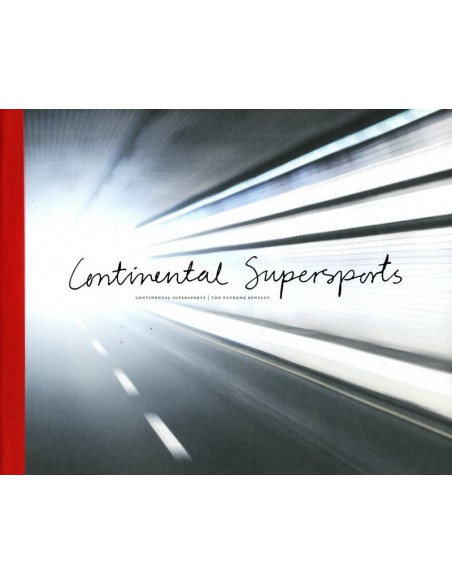 2010 BENTLEY CONTINENTAL SUPERSPORTS KLANTEN BOX / BROCHURE ENGELS