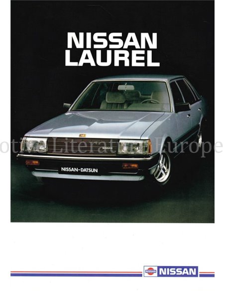 1985 NISSAN LAUREL BROCHURE DUTCH