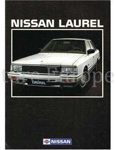 1985 NISSAN LAUREL BROCHURE NEDERLANDS