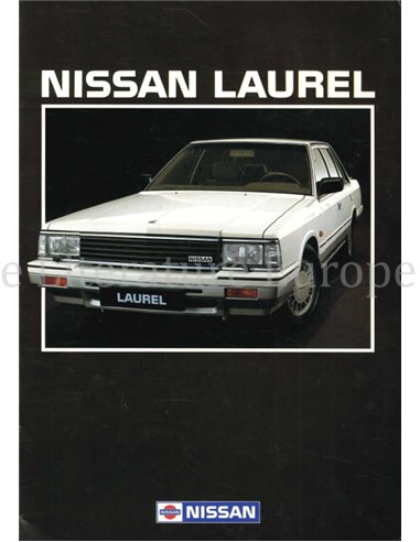 1985 NISSAN LAUREL PROSPEKT NIEDERLÄNDISCH
