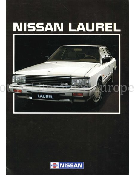 1985 NISSAN LAUREL BROCHURE NEDERLANDS