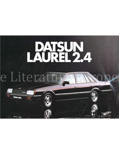 1984 DATSUN LAUREL BROCHURE GERMAN