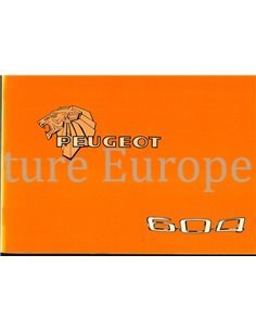 1994 PEUGEOT 605 OWNERS MANUAL