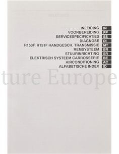 2000 TOYOTA LANDCRUISER CHASSIS & CAROSSERIE WERKPLAATSHANDBOEK NEDERLANDS 2