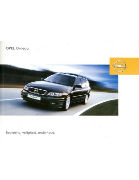 2002 OPEL OMEGA INSTRUCTIEBOEKJE NEDERLANDS