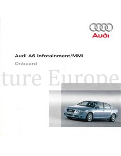 2006 AUDI A6 BETRIEBSANLEITUNG (ONBOARD) MEHRSPRACHIG