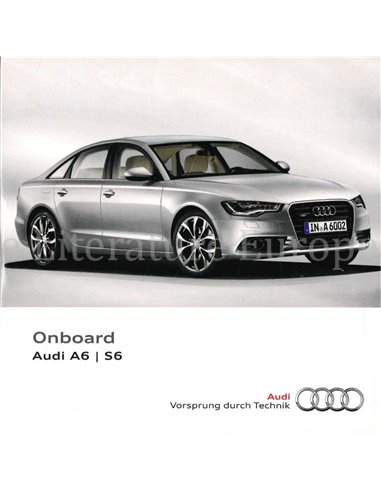 2014 AUDI A6 | S6 OWNERS MANUAL (ONBOARD) MULTILINGUAL
