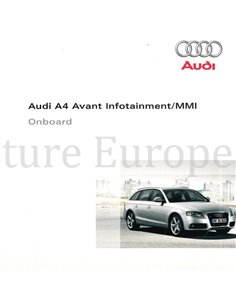 2009 AUDI A4 AVANT INSTRUCTIEBOEKJE (ONBOARD) MEERTALIG