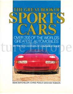 THE GREAT BOOK OF SPORTSCARS, OVER 200 OF THE WORLD'S GREATEST AUTOMOBILES (CONSUMER GUIDE)