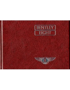 1986 BENTLEY EIGHT HARDCOVER INSTRUCTIEBOEKJE ENGELS