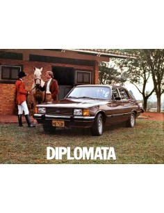 1980 CHEVROLET DIPLOMATA LEAFLET BRAZILIAANS