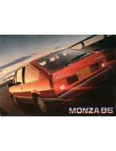 1985 CHEVROLET MONZA 85 LEAFLET BRAZILIAANS