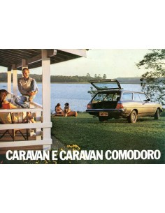 1981 CHEVROLET CARAVAN & CARAVAN COMODORO LEAFLET BRAZILIAANS