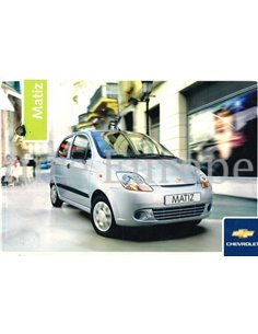 2006 CHEVROLET MATIZ BETRIEBSANLEITUNG NIEDERLANDISCH