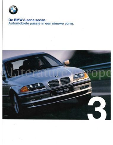 1999 BMW 3 SERIES SALOON BROCHURE DUTCH