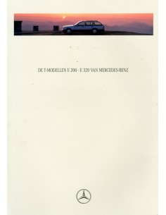 1994 MERCEDES BENZ E200 - E320 T BROCHURE NEDERLANDS