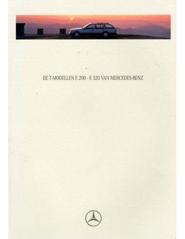 1994 MERCEDES BENZ E200 - E320 T BROCHURE NEDERLANDS