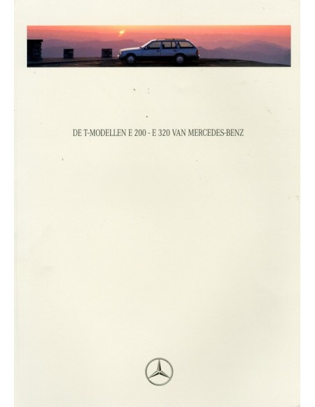 1994 MERCEDES BENZ E200 - E320 T BROCHURE NEDERLANDS