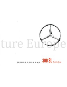 1962 MERCEDES BENZ 300 SL BROCHURE DUITS