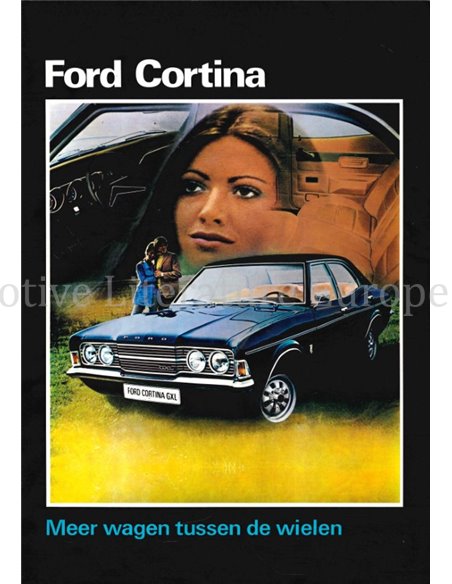 1976 FORD CORTINA BROCHURE DUTCH