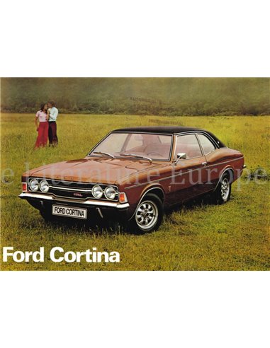 1975 FORD CORTINA BROCHURE ENGELS