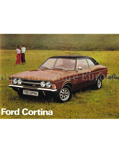 1975 FORD CORTINA BROCHURE ENGELS