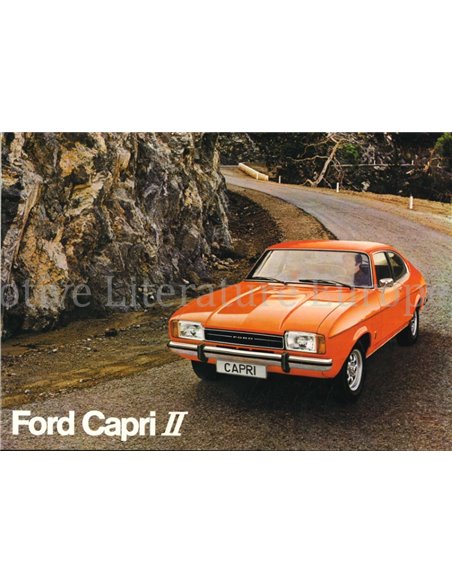 1978 FORD CAPRI BROCHURE NEDERLANDS