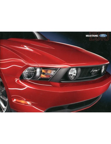 2010 FORD MUSTANG BROCHURE ENGELS USA