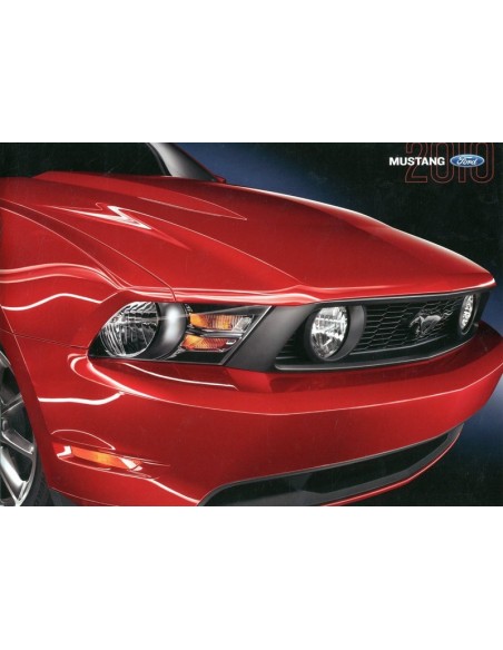 2010 FORD MUSTANG BROCHURE ENGELS USA