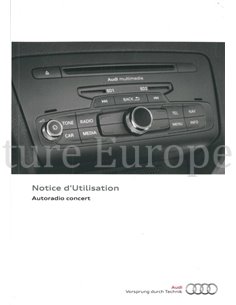 2014 AUDI OWNERS MANUAL MMI FRENCH