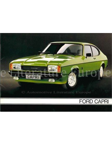 1976 FORD CAPRI BROCHURE DUTCH