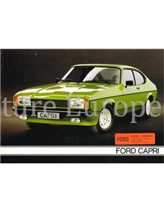 1977 FORD CAPRI BROCHURE NEDERLANDS