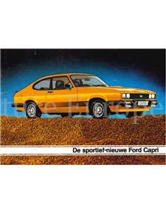 1978 FORD CAPRI BROCHURE DUTCH
