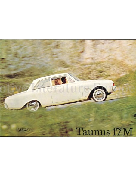 1964 FORD TAUNUS 17M PROSPEKT NIEDERLÄNDISCH