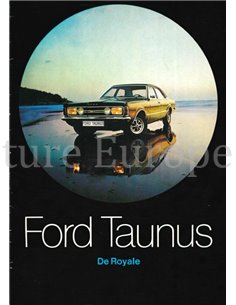 1970 FORD TAUNUS BROCHURE DUTCH