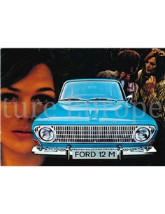 1965 FORD TAUNUS 12M BROCHURE NEDERLANDS