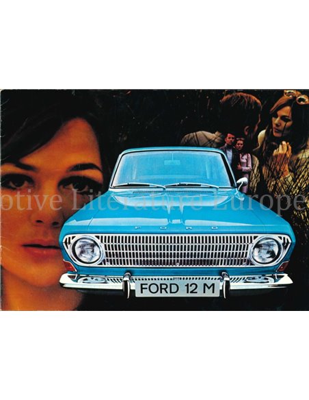 1965 FORD TAUNUS 12M BROCHURE NEDERLANDS