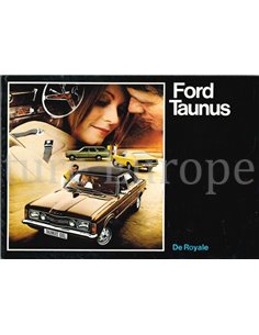 1972 FORD TAUNUS BROCHURE NEDERLANDS