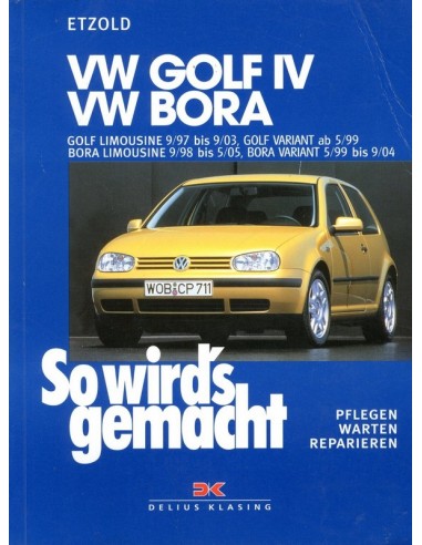 1997 - 2005 VOLKSWAGEN GOLF & BORA LIMOUSINE / VARIANT VRAAGBAAK DUITS