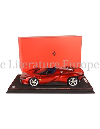 2021 FERRARI DAYTONA SP3 SERIE ICONA ROSSO METALLIZZATO BBR MODELAUTO X/899