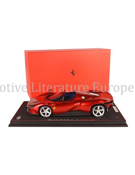 2021 FERRARI DAYTONA SP3 SERIE ICONA ROSSO METALLIZZATO BBR MODELAUTO X/899
