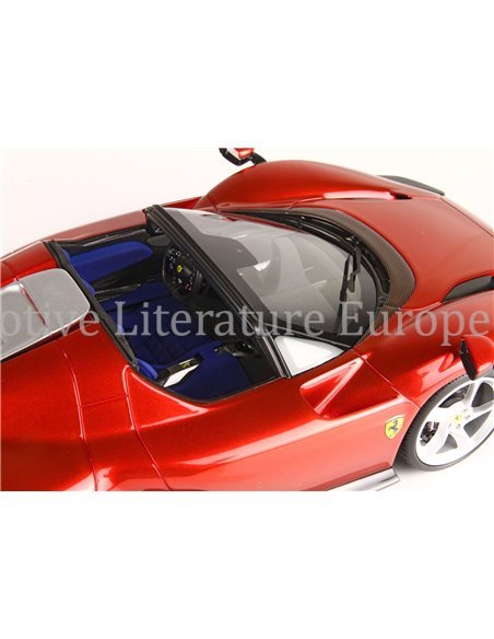 2021 FERRARI DAYTONA SP3 SERIE ICONA ROSSO METALLIZZATO BBR MODELCAR X/899