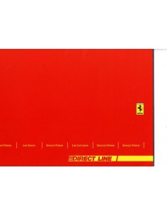 2004 FERRARI DIRECT LINE SERVICE INSTRUCTIEBOEK 2100/04