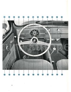 1957 VOLKSWAGEN KEVER INSTRUCTIEBOEK NEDERLANDS 2