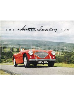1955 AUSTIN HEALEY 100 PROSPEKT ENGLISCH