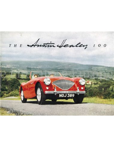 1955 AUSTIN HEALEY 100 BROCHURE ENGELS (USA)