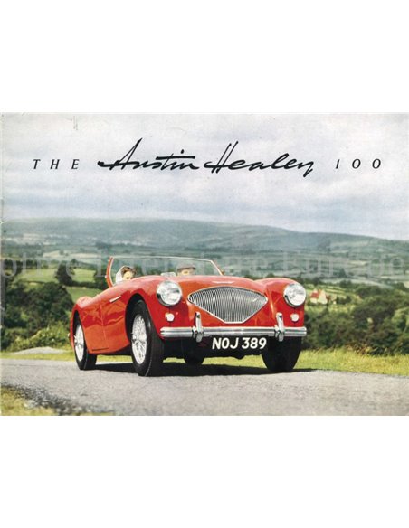 1955 AUSTIN HEALEY 100 BROCHURE ENGELS (USA)